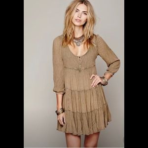 Free People Full Swing Candy Dress